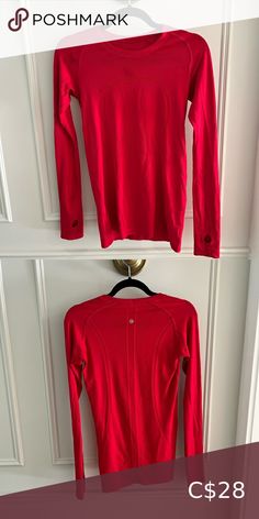 Red lululemon long sleeve swiftly tech shirt Long Sleeve Swiftly Tech, Lululemon Long Sleeve Shirts, Red Lululemon, Lululemon Shirts, Lululemon Long Sleeve, Tech Shirt, Swiftly Tech, Shirts Long Sleeve, Lululemon Athletica