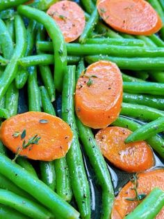 Green Beans And Carrots, Delicious Green Beans, Carrots And Green Beans, Unstuffed Cabbage, Infused Butter