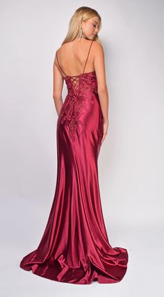 Thea Burgundy Red Sequin Lace Detail Gown – Emprada Red Velvet Gown, Ring Dance, Gold Sequin Gown, Xxxl Dress, Queen Dresses, Satin Style, Rose Gold Sequin, Velvet Gown, Burgundy Prom Dress