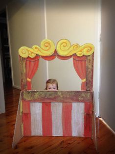 Diy Puppet Theater, Theatre Crafts, Sock Puppet, Puppet Theatre