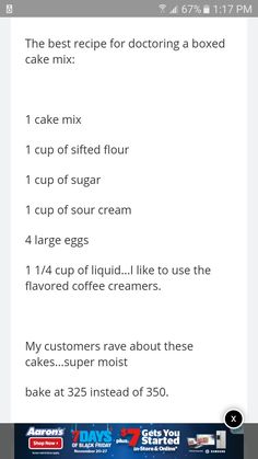 Half Box Cake Mix Recipe, Doctor Box Cake, Doctored Up Cake Mix Recipes, Box Cake Recipes Easy, Doctoring Up A Box Cake, Doctor Up Cake Mix Boxes, Recipes With Vanilla Cake Mix Boxes, Doctored Box Cake Mix Recipes, Cake Mix Additions