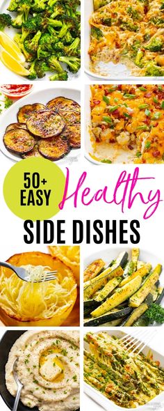 Easy Healthy Side Dishes Veggie Recipes For Dinner Side Dishes, Fun Healthy Side Dishes, Healthy Cheap Side Dishes, Cheap Healthy Side Dishes, Gut Healthy Side Dishes, Whole Grain Side Dishes, Simple Veggie Sides, Heart Healthy Sides For Dinner, Easy Healthy Side Dishes For Dinner