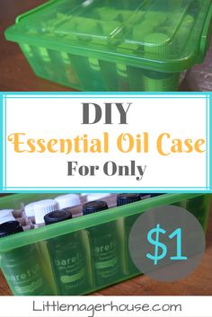 Diy Beauty Storage, Essential Oils Organization, Floral Essential Oils, Essential Oil Case, Diy Essentials, Essential Oils Gifts, Oil Storage