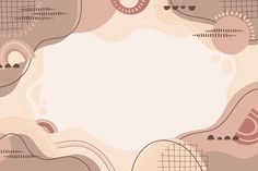 an abstract background with circles and lines in shades of pink, brown, beige and white