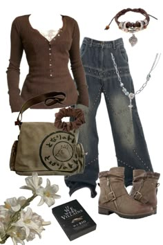 y2k, 90s grunge, downtown girl, vintage, fashion board idea, baggy pants, denim faded jeans, green totoro shoulder bag, book aesthetic, boots, accessories, if we were villains by M.L. Rio, aesthetic pretty outfits, cool fits, outfit ideas, everyday streetwear, sponsored |  BUY ON AMAZON NOW 🤍  1. TOP: https://amzn.to/3JZ1wPg | 2. PANTS: https://amzn.to/3K48Rgp |  4. SHOES: https://amzn.to/3wt6UqV | 5. BRACELET: https://amzn.to/3wuSLti | 7. NECKLACE: https://amzn.to/3UFpBiX | 8. BAG: https://amzn.to/4dDiIaQ | 9. BOOK: https://amzn.to/3yfHwpf | 10. SCRUNCHIE: https://amzn.to/3UBbknK 90 Grunge Outfits, Green Totoro, Rio Aesthetic, 90s Fashion Aesthetic, Aesthetic Boots, 90s Grunge Outfits, If We Were Villains, Outfit Ideas Grunge, Outfit Ideas Everyday