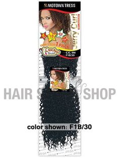 Jerry Curl Braid Multi Pack Kanekalon Futura Fiber Hair Color Shown: F1B/30 Length: Approximately 9 inches long Curly style Crochet Braid Heat Resistant, safe up to 377F Can be curled or flat-ironed Soft & Versatile looking texture Longer Curl Retention Flame Retardant All you need is 1 Pack Brand: Motown Tress Outre Hair, Jerry Curl, Vivica Fox, Stop And Shop, Crochet Braid, Long Curls, Hair Shop, Flame Retardant, Crochet Braids