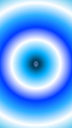 an abstract blue and white circular background