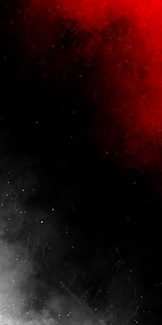 a black and red background with white stars