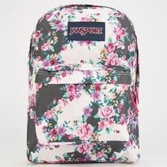 JANSPORT Superbreak Backpack 252841149 | Backpacks Cute Backpacks For School, Backpacks Accessories, Padded Bag, Trendy Backpacks, Grey Backpacks