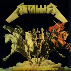 the album cover for metallica's children of the avalanches is shown here