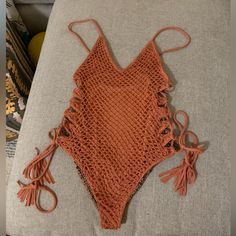 Acacia Crochet One Piece Size Small New Wore One Time For Photos Washed And Hang Dry No Flaws Marve Pink. Open To Trades Crochet One Piece, Acacia Swimwear, Granny Squares Pattern, Square Patterns, Womens Swim, Granny Square, One Piece, Crochet, Pink