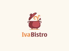 the logo for lava bistro, a restaurant that serves hot chocolates and coffee