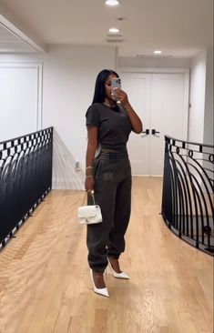 Celebrity Athleisure Outfits, Fall Fashion Black Women 2024, Basic Elevated Outfits, Chill Rainy Day Outfit Black Women, New Balance Outfits Black Women, Chill Date Night Outfit Black Woman, New Balance 9060 Outfit Black Women, Rich Moodboard, Afternoon Date Outfit