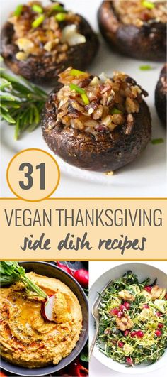 31 vegan thanksgiving side dish recipes