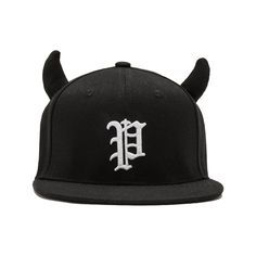 Embroidered. Black Snapback, Hats Snapback, Womens Baseball Cap, Black Cap, Skull Cap Beanie, Fitted Hats, Snapback Hat, Snapback Hats, Cloth Bags