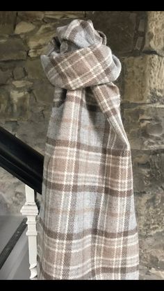 House of Spey present a beautiful 100%  Arran Check Lambswool Scarf which is woven in an historic working mill in Scotland. Super soft feel. Fashionable and contemporary with a blend of Autumn/Winter colours. Milled in a Historic Working Mill in Scotland with a rich history for quality and durability. One of our most popular scarves which bursts with rich colours. Size 180cm  (including fringe) x 25cm Stylish scarf that can be wore in many different ways to complement any outfit. Our aim is to p Tartan Scarf Outfit, Autumn Scarf, Scarf Outfit, Tartan Scarf, Stylish Scarves, Autumn Colours, Fall Scarves, Warm Autumn, Winter Colors