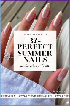 Discover the best trendy summer nail design inspo! We’ve rounded up 37  best summer nail trends for 2024 including short, simple, square, almond, and bright summer nails, perfect for summer and vacation nails! Click through for summer punchy nail designs and cute funky nail ideas. Summer Nails Classy Elegant, Trendy Manicure Summer 2024, Chic Summer Nails 2024, Oval Summer Nails 2024, Summer Classy Nails 2024, 2024 Nail Summer Trends, Cute Nails Summer 2024, Subtle Almond Nails, Summer Bachelorette Nails