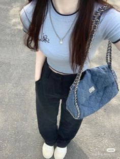 Outfit Korean Style, Fashionista Clothes, Simple Trendy Outfits