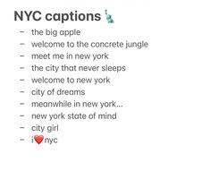 the words nyc captions are written in different languages