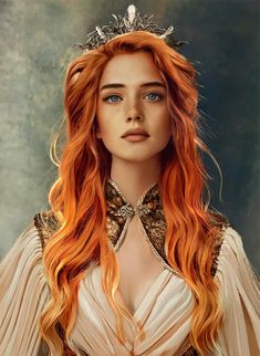 Petricore Redhead Ginger Fashion Royal Photographie Portrait Inspiration, Female Character Inspiration, Long Red Hair, Kandy, Long Red, Digital Art Girl, Fantasy Character Design, Redheads