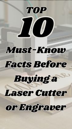 Find the best laser cutter for your business. Check out these 10 must-know tips on laser engraving machines, laser engraving business ideas, and laser engraving wood projects. Business Check