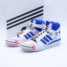 US Size 8.5 Men's adidas x Kerwin Frost Forum Hi Humanchives Sneakers GX3872 White/Blue/Grey - Brand new in box. We only sell 100% genuine products, sourced from major retailers. Please let us know if you have any questions. Return policy: Returns accepted within 30 days of delivery. Returned item should be in the same exact condition as listed during sale. Original box (if applicable), packaging and all accessories should be included when returning the item. Once inspected, full refund (excludi Kerwin Frost, 12th Man, Fashion Catalogue, Adidas X, Adidas Superstar Sneaker, Crew Socks, Adidas Men, White Blue, Blue Grey