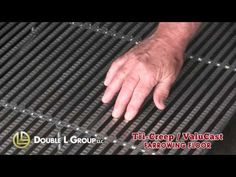 a man's hand on top of a grill grate with the words doubt group