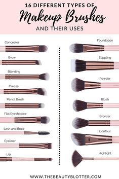 Makeup Brush Uses, Membentuk Alis, Bentuk Alis, Makeup Order, Makeup Brushes Guide, Best Makeup Brushes, Makeup Help