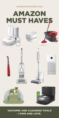 Amazon Must Haves 2023, find the best vacuums on Amazon including the best robotic vacuums. Amazon Home Finds 2024, Hipster Interior, Cozy Neutral Living Room, Hipster Home Decor, Amazon Must Haves, Kitchen Gadgets Unique, Must Have Gadgets, Best Vacuum