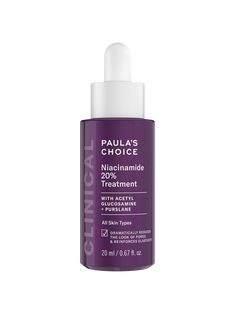 CLINICAL Niacinamide 20% Treatment | Paula's Choice Skincare Stuff, Orange Peel Texture, Niacinamide Serum, Paula's Choice, Brighter Skin, Paulas Choice, Enlarged Pores, Vitamin B3, Sun Damage