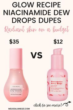 Glowing skin doesn't have to break the bank! Discover budget-friendly dupes for the cult-favorite Glow Recipe Niacinamide Dew Drops. Click to reveal the best affordable alternatives. Glow Recipe Niacinamide, The Glow Recipe, Niacinamide Dew Drops, Primer For Dry Skin, Dewy Look, Jelly Cream, Homemade Makeup, Peeling Mask