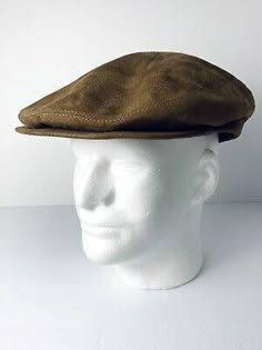 Vintage Country Gentleman Trav’ler Newsboy Mens Cabbie Hat Brown Suede Flat Cap  | eBay 1800 Hats, Flat Cap Outfit, Cap Outfit Men, 1920s Hats, Cabbie Hat, Cap Outfit, Flat Hats, Suede Flats, News Boy Hat