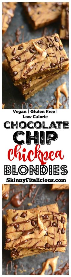 chocolate chip cracker blondies recipe with text overlay