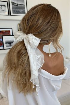 Grunge Hair, Scrunchie Hairstyles, Scarf Hairstyles, Diy Hairstyles, Bun Hairstyles, Wedding Hair, Hair Goals, Silk Scarf