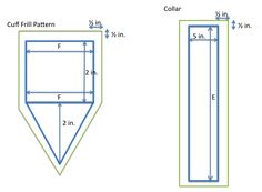 the diagram shows how to measure and draw an area with measurements for each piece of furniture