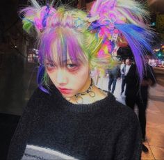 Smink Inspiration, Photographie Portrait Inspiration, Colorful Hair, Hair Reference, Hair Inspo Color, Grunge Hair, Aesthetic Hair, Pretty Hairstyles