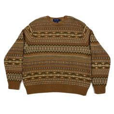 Measurements: Length - 28 in Chest (pit to pit) - 24 in Sleeves - 27.5 in I have a beautiful Polo Golf Ralph Lauren hand Knit wool and alpaca sweater. Item is in overall good condition. You won’t find another sweatshirt like this! Does have a little bit of distressing shown in photos. Nothing major, barely noticeable. Item ships out quick with USPS Priority Mail. If you have any questions or concerns please message me. Brown Crew Neck Polo Sweater For Winter, Dad Sweater, Mens Sweaters, Grandpa Sweater, Alpaca Sweater, Polo Golf, Vintage Polo, Knit Pullover, Knitted Pullover Sweaters