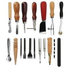 an assortment of different types of kitchen utensils