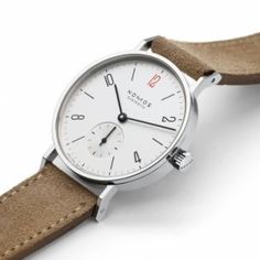 NOMOS – Tangente 33 Watch – Doctors Without Borders - ORRO Contemporary Jewellery Glasgow Nomos Tangente, Contemporary Jewelry Rings, Doctors Without Borders, Jewellery Ring, Bauhaus Style, Without Borders, Modern Watches, Lost Time, Contemporary Jewellery