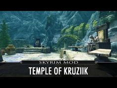 the temple of kruzuk in skyrim mod's video game