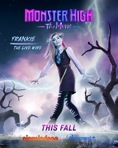 this is an advertisement for monster high