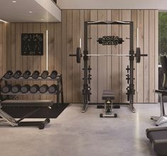 the gym is equipped with many different types of equipment