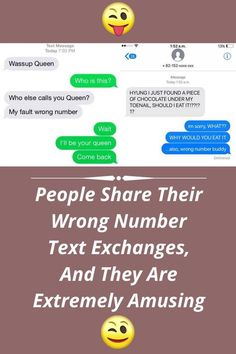 two texts that say people share their wrong numbers, text exchangeers, and they are extremely amusing