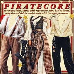 Piratecore Aesthetic, Pirate Core, Fair Outfits, Pirate Outfit, Fairy Clothes, Pirate Costume, Fantasy Clothing, Character Outfits, My Story