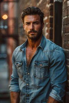 Hair Replacement Systems, Rugged Men, Italian Men, Hair Replacement, Hair And Beard Styles, Beard Styles, Natural Look, Muscle Men, Luxury Vintage