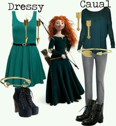 merida Merida Inspired Outfits, Merida Outfit, Disney Dress Up, Disney Themed Outfits