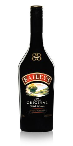 bailey's original irish cream liqueur - 0 5 liter bottle, black