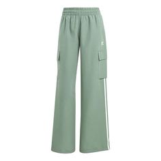 (WMNS) adidas Originals Adicolor Cargo Pants Asia Sizing 'Trace Green' IZ0716 Limited Edition Sneakers, Sport Sneakers, Cargo Pants, Adidas Originals, Im Not Perfect, Adidas, Pants, Green, Trousers