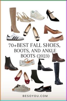 See the shoes that are trending for fall, plus the 18 shoes I'll be wearing. Learn about the best shoe styles by body type.