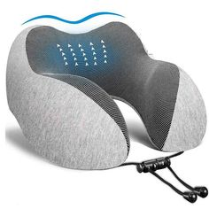 the neck pillow is connected to an electric cord